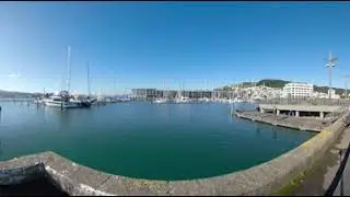Wellington NZ - Te Papa Waterfront - Gopro Fusion 360&deg; camera test