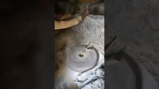 Pan Chaki in Kashmir Village Chakothi #desi #Desi_Chaki #aata_chakki #chakothi #flour #kashmir Chaki