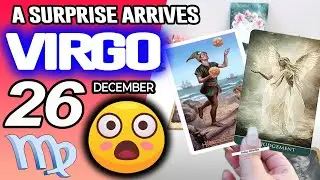 Virgo ♍A SURPRISE ARRIVES 💖 horoscope for today DECEMBER 26 2025 ♍ #virgo tarot DECEMBER