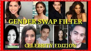 CELEBRITIES TRANSFORM VIA GENDER SWAP FILTER