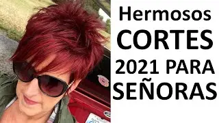 ¡Modernos CORTES De Cabello 2021 Para 40+ 50+ 60+