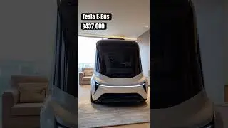 Tesla E-Bus | #car #cars #ev #tesla #bus #automobile #automotive