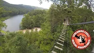 Screaming Eagle Aerial Adventures - Unicoi Zipline Helen GA