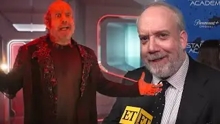Paul Giamatti and Holly Hunter React to Joining STAR TREK With Starfleet Academy