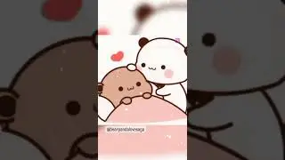 Love Birds ❤️ #viral #bubududu #peachgoma #bearpanda #milkmochabear #shorts