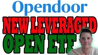 Justified Opendoor Pullback ?! 🔥 NEW Opendoor 2X Leveraged ETF Launching │ Opendoor Analysis