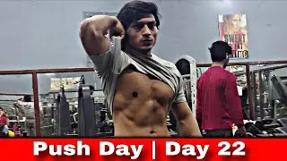 Chest Shoulder Triceps Workout | Daily Gym Vlogging Day 22 