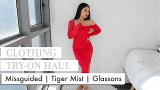 Clothing Try On Haul 2020 | Missguided Tiger Mist Glassons