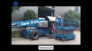 Workers are doing daily maintenance inspections