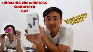 UNBOXING MIC WIRELESS SOUNDTECH GO2 | RECOMMENDED UNTUK KONTEN PEMULA