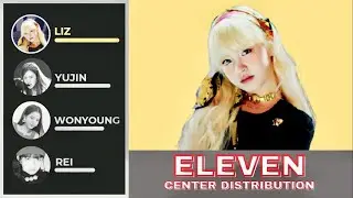 IVE - ELEVEN | Center Distribution