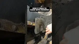 How it feels to clean your paving equipment with PavePro's asphalt release agent. #pavepro #asphalt