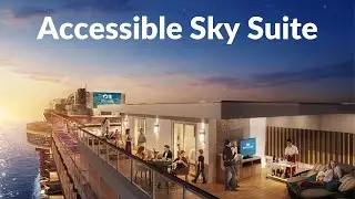 Discovery Princess Sky Suite S309 Tour Accessible and Amazing