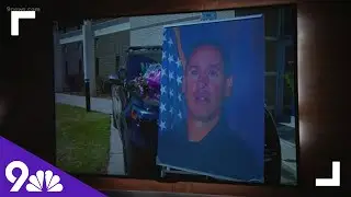 Memorial for Officer Eric Talley grows outside Boulder police headquarters
