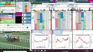 Two Horse Races Traded Inplay on Betfair - &pound;56.56 profit in 13 minutes