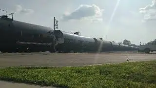 A Grain Train Meets A Ethanol Train!