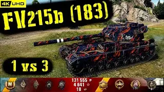 World of Tanks FV215b (183) Replay - 10 Kills 8.4K DMG(Patch 1.6.1)