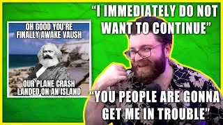 Vaush Reacts to 'Vaush's Coconut Island' Fan Comic