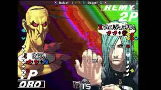 Fightcade SF3 casuals vs Bafael  10/24/2025 FT5 (INPUTS/HITBOXES ON)
