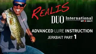 Bass Fishing Product Video - DUO Realis Advanced Lure Instruction - Jerkbaits pt. 1