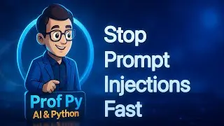 Fix prompt injections: Python guard with one threshold