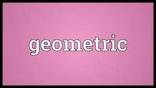 Geometric Meaning