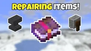 4 Ways to Repair Items in Minecraft