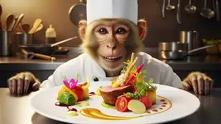 Unbelievable! Monkeys Cooking Samosa & Green Chutney | Kerala Village Life 😲🐵