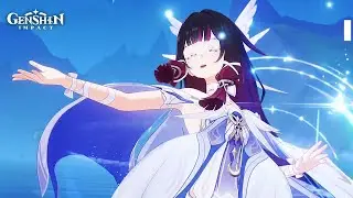 Columbina Gameplay Animations & Skills Explained | Luna IV Nod-Krai Special Program | Genshin Impact