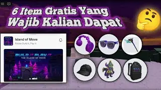 Inilah Cara Mendapatkan 6 Item Gratis Di Roblox‼️