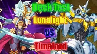 Yu-Gi-Oh! Master Duel- Lunalight Vs Timelord- Deck Test