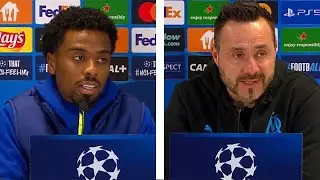 Int&eacute;grale de la conf&eacute;rence de presse de Gomes et Roberto De Zerbi avant la r&eacute;ception de Newcastle