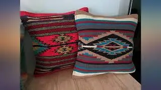 El Paso Designs Aztec Throw Pillow Cover, 18 X 18, Hand Woven in Southwest and review