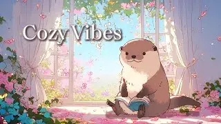 Petals, Pages, and a Perfect Spot #lofihiphop #chillmusic #coffeemusic #studymusic
