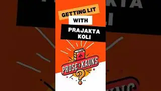 Rapid Fire with Prajakta Koli at JLF Seattle #mostlysane #prajaktakoli #seattle