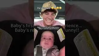 Baby's First Car Wash Experience #funnyvideo #funny #funnymoments #toddlers #funnytoddlers
