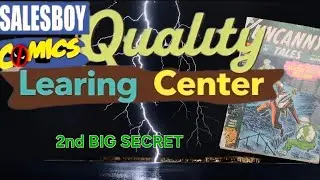 SALESBOY COMICS LEARING CENTER, BIG SECRET Full Capillary action plus golden age. 