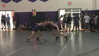 The girl and her wrestling Match 2 vs South Carolina ( wrestling up at 124.5 to 127 lbs)
