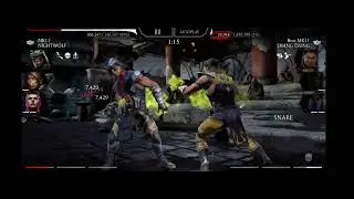 MK MOBILE: BOSS 200 SORCERER'S TOWER FATAL MK11 TEAM