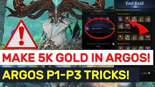 MAKE MORE GOLD FROM ARGOS RAIDS! Tips & Tricks For Argos P1-P3!  | Lost Ark