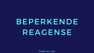 GR11 Beperkende Reagense 1A
