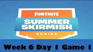 Fortnite Summer Skirmish Week 6 Day 1 Game 1 (EU) Highlights!