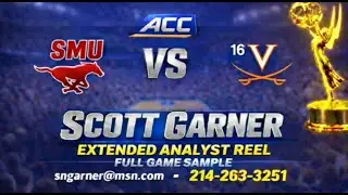 Scott Garner &mdash; SMU vs #16 Virginia | Full Game Analyst &mdash; (Radio Audio / TV Video)