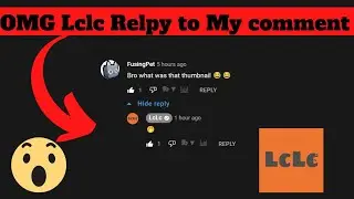 😱😱OMG!! @lclc01 lclc  Replied To my chat 😱😱