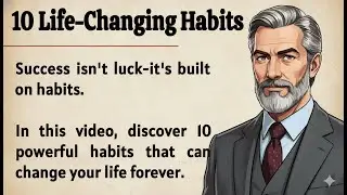 Success Habits That Change Your Life 📘 Top 10 Powerful Habits | Improve Your English