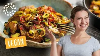 Kartoffelpfanne – orientalisch [Rezept] - Vegan