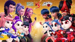 ʼ😈🎵K POP DEMON HUNTERS VS MIRACULOUS ➕ ANGELA 2 Cosplay Mak