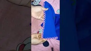 Hand embroidery : edging stitch || Blanket stitches || table cloth sides embodery design