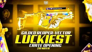 GILDED REAPER-VECTOR LUCKIEST CREATE OPENING BY 2A MAYA | PUBG MOBILE