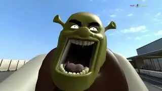 Scary Shrek Encounter in Garry's Mod Shoot House Warehouse | Nextbot Horror Challenge